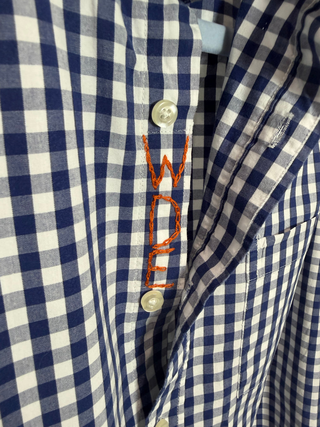 Lula’s Ruffled Gameday shirt Auburn