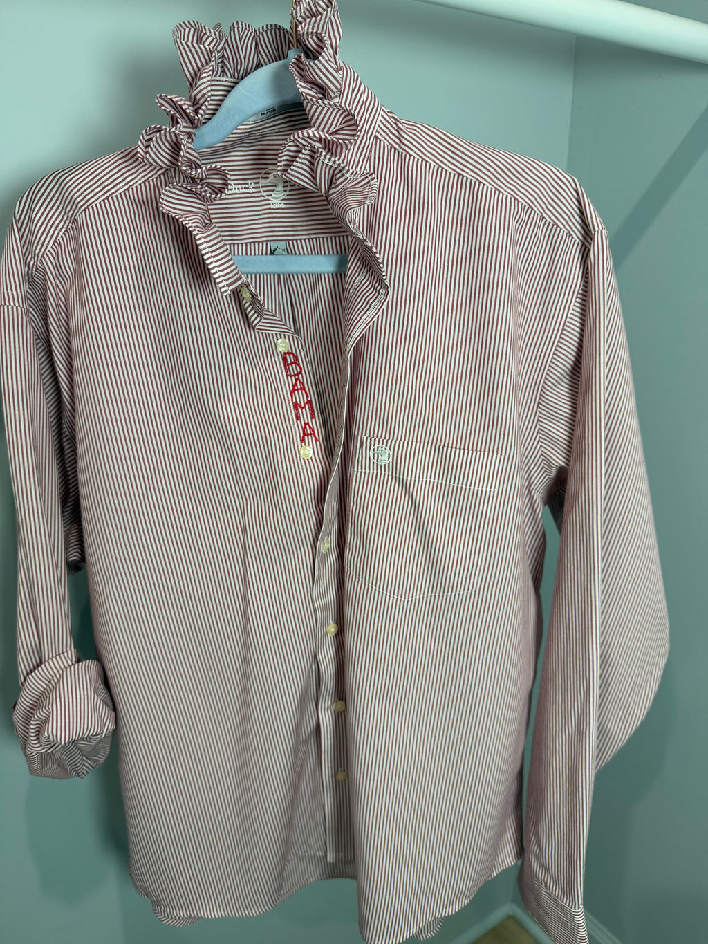 Lula’s Ruffled Gameday Shirt Bama