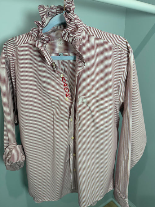 Lula’s Ruffled Gameday Shirt Bama