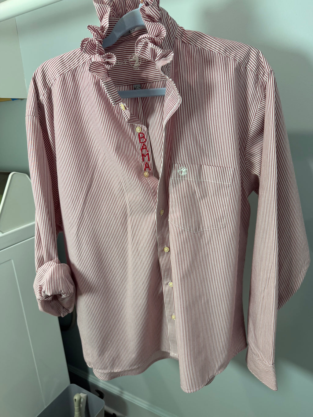 Lula’s Ruffled Gameday Shirt Bama
