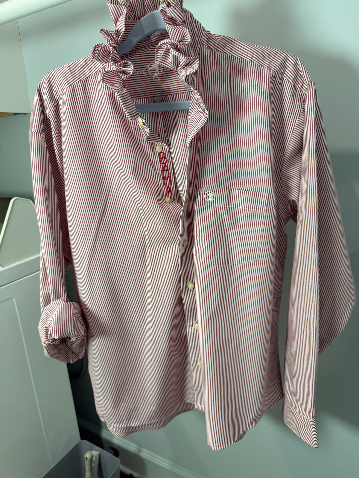 Lula’s Ruffled Gameday Shirt Bama