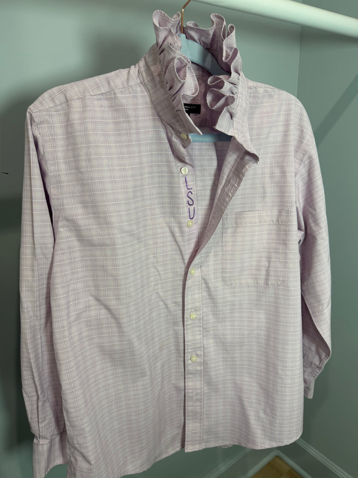 Lula’s Ruffled Gameday Shirt LSU
