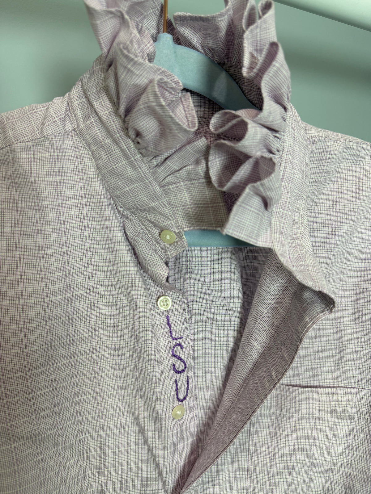 Lula’s Ruffled Gameday Shirt LSU