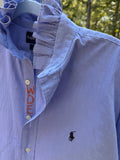 Lula’s Ruffled Gameday shirt Auburn
