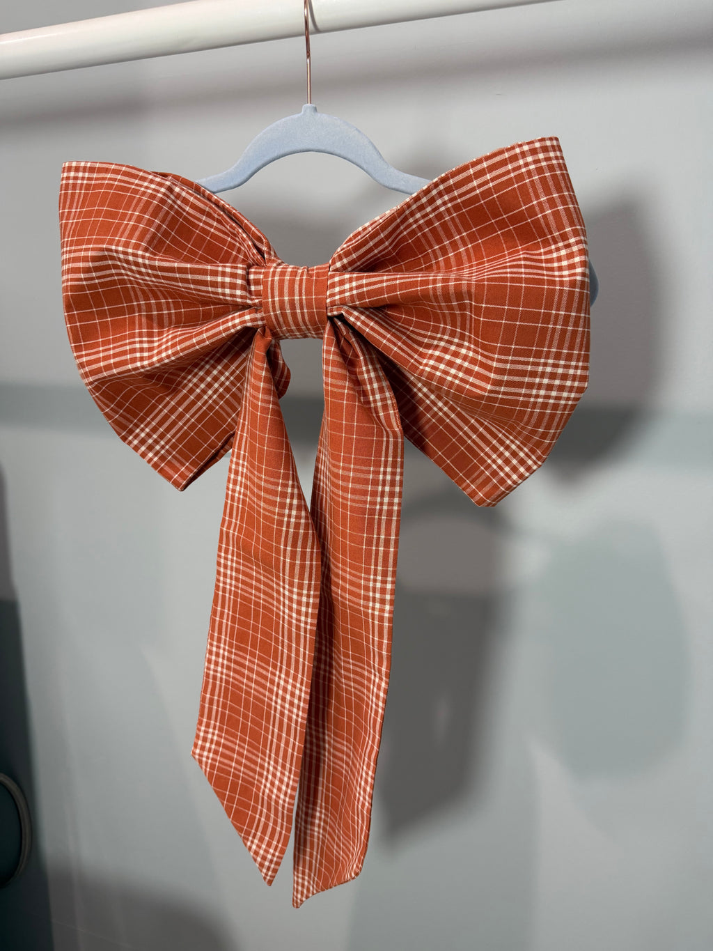 Lula’s Whimsical Bows “Orange & White Fall”