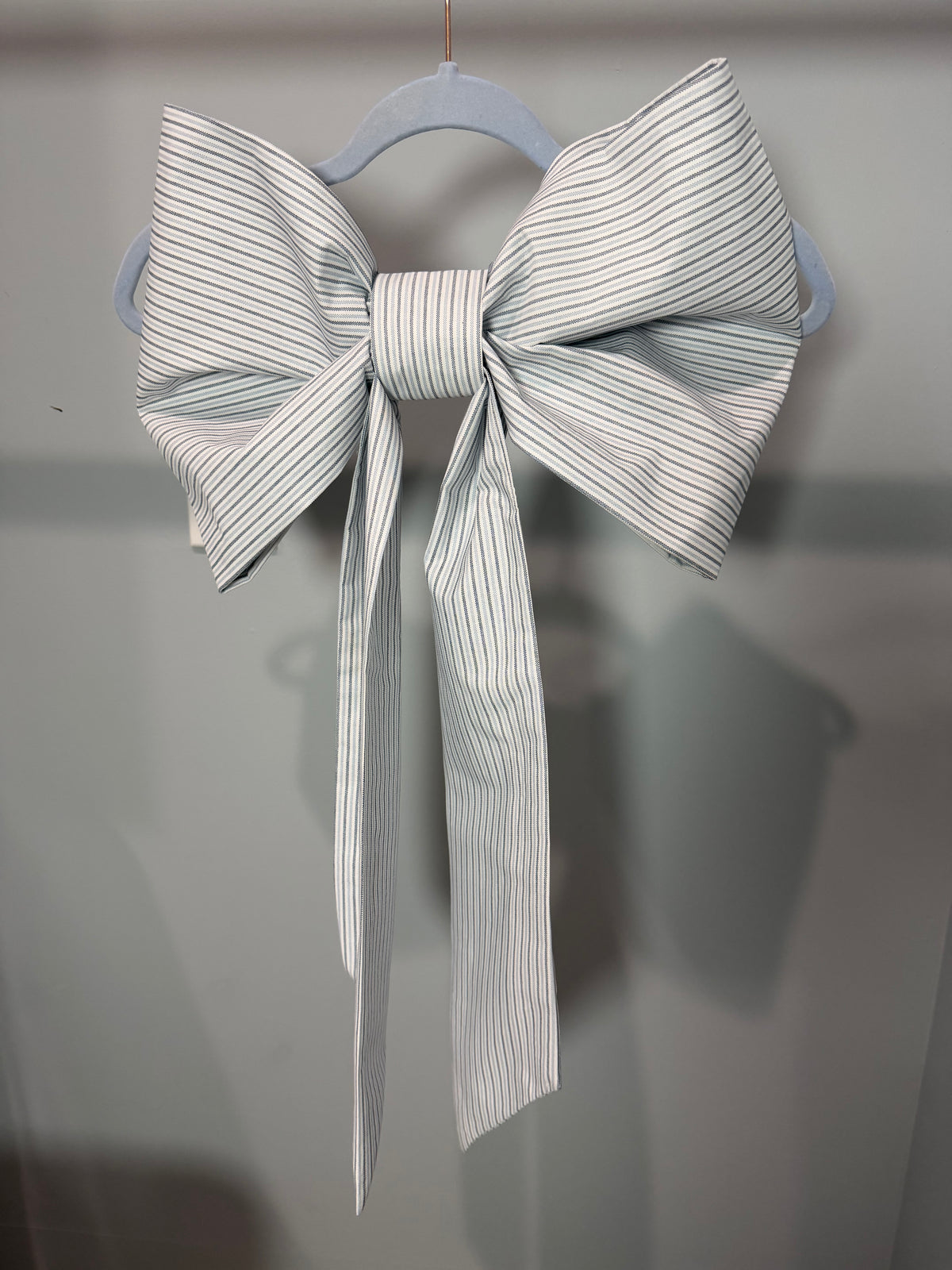 Lula’s Whimsical Bows “Bespoke Blue Stripe”