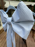 Lula’s Whimsical Bows “Bespoke Blue Stripe”