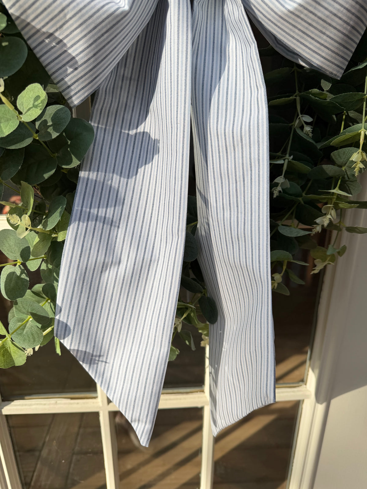 Lula’s Whimsical Bows “Bespoke Blue Stripe”